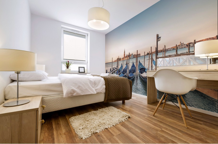 Gondolas Mural print