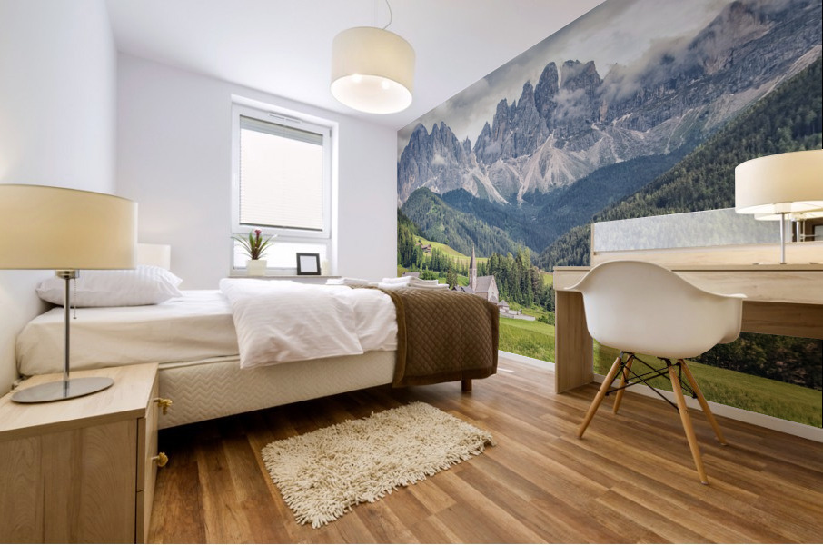 Funes valley Mural print