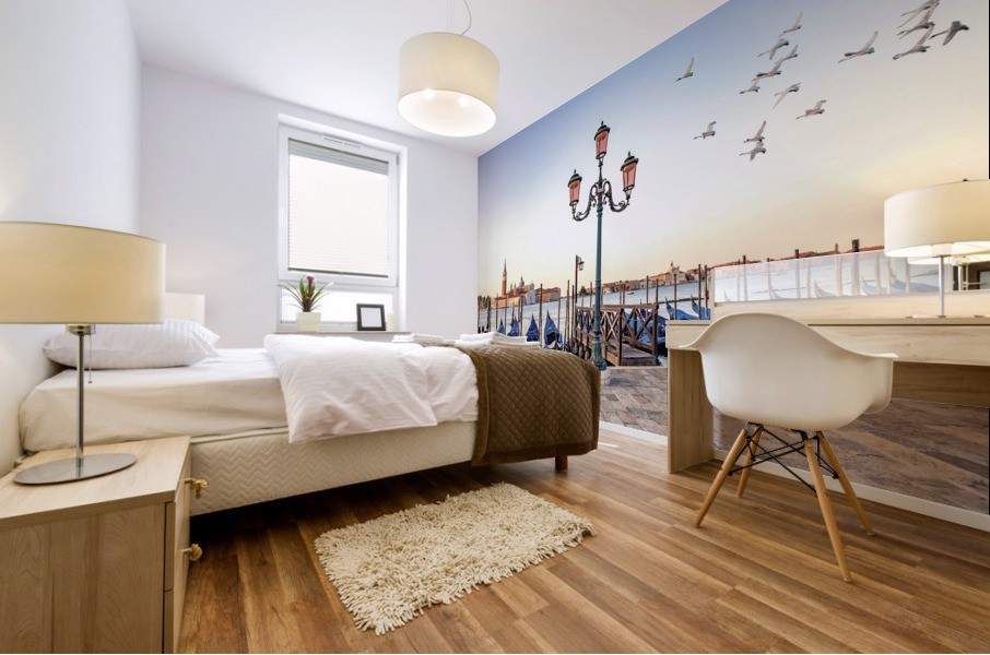 Birds flight Mural print