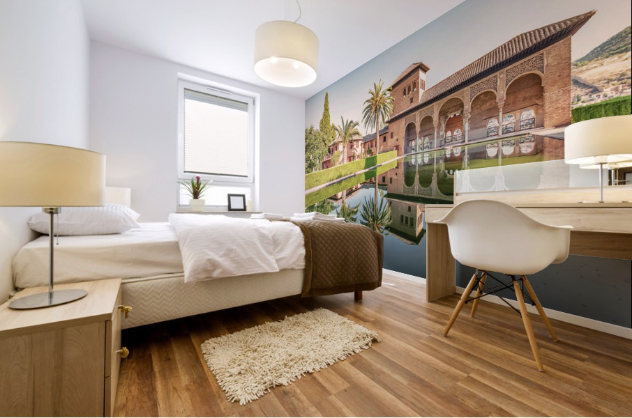 Alhambra Reflection Mural print