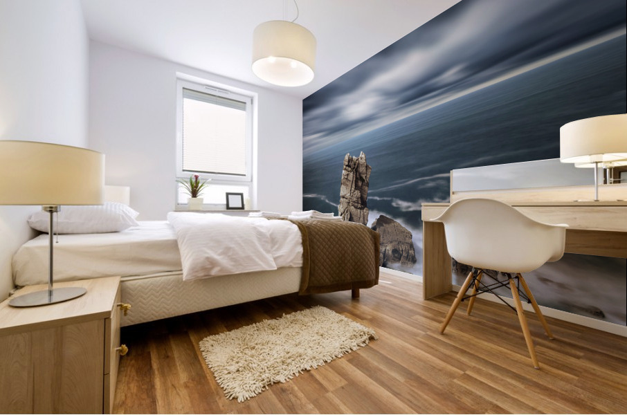 Cloudy day Mural print