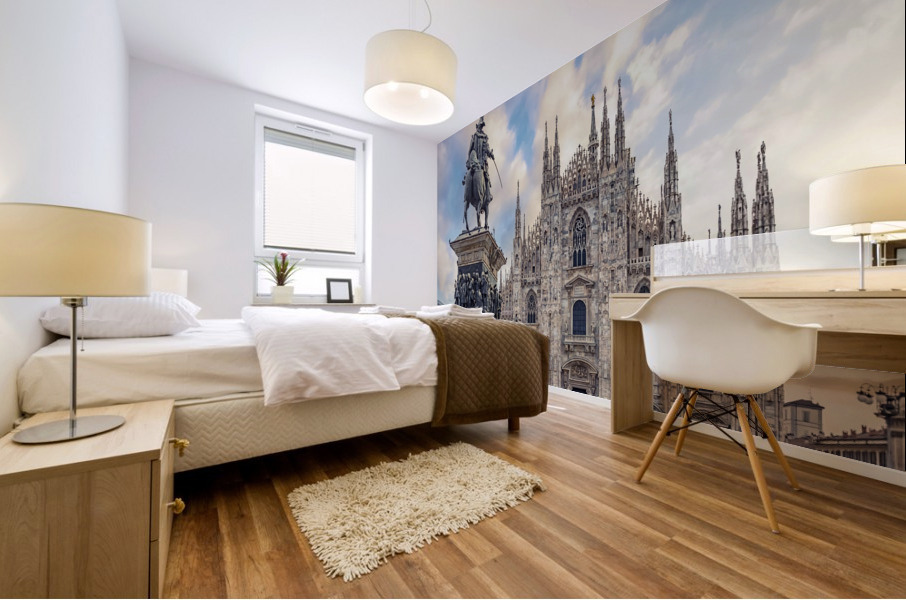  Piazza del Duomo Mural print