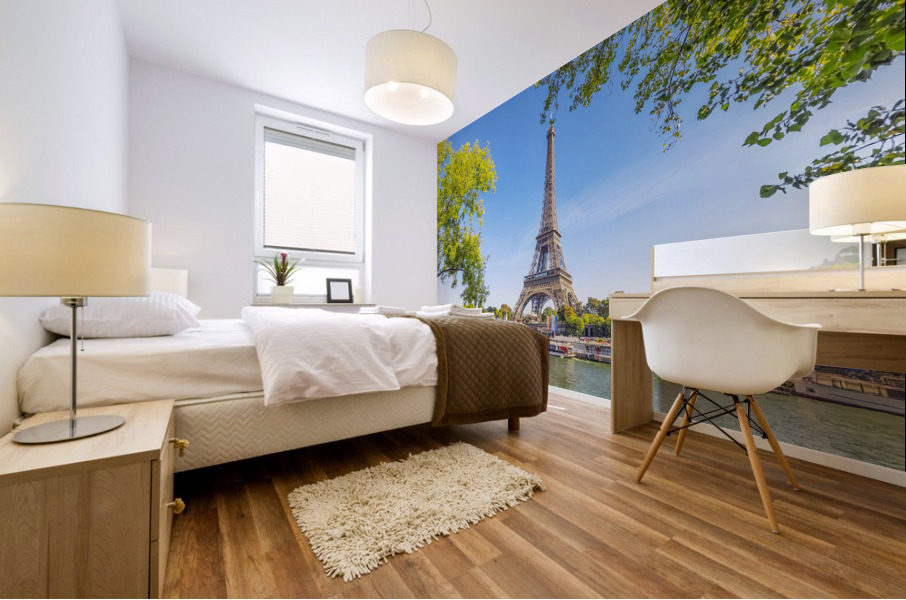 Summer in Paris Mural print