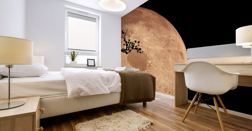 Full Moon Mural print