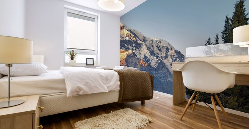 Annapurna sunset Mural print