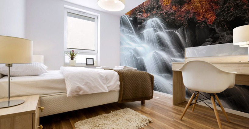 Into the forest Mural print