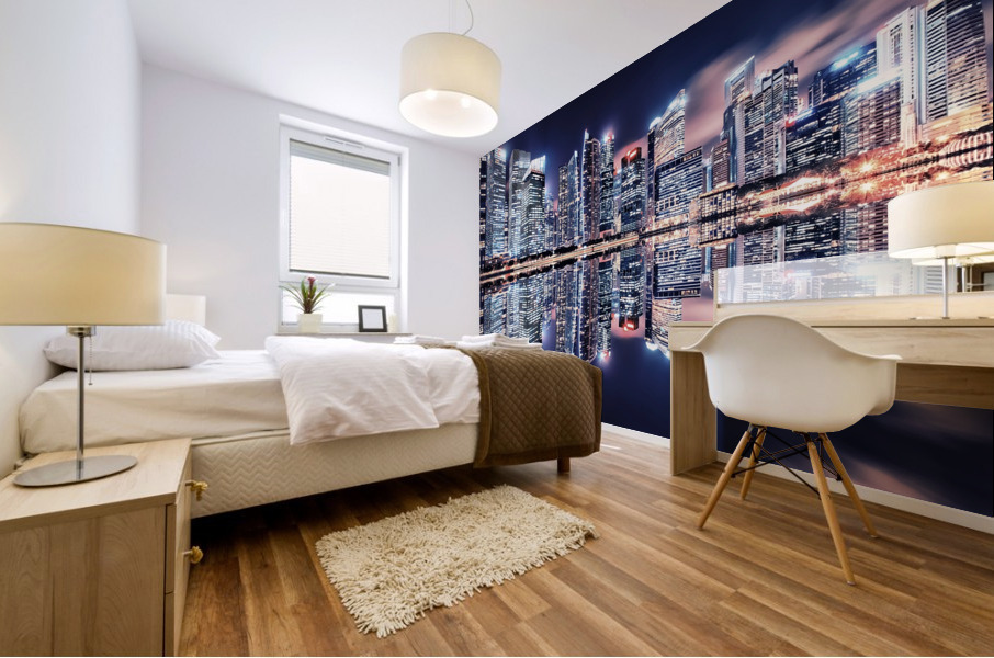 Marina Bay Mural print