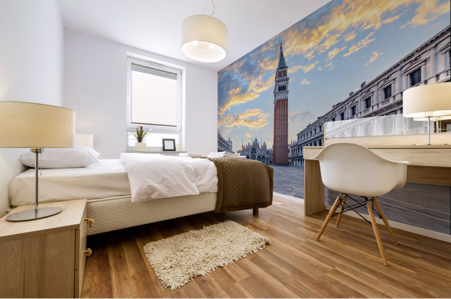 St Marks Square Mural print