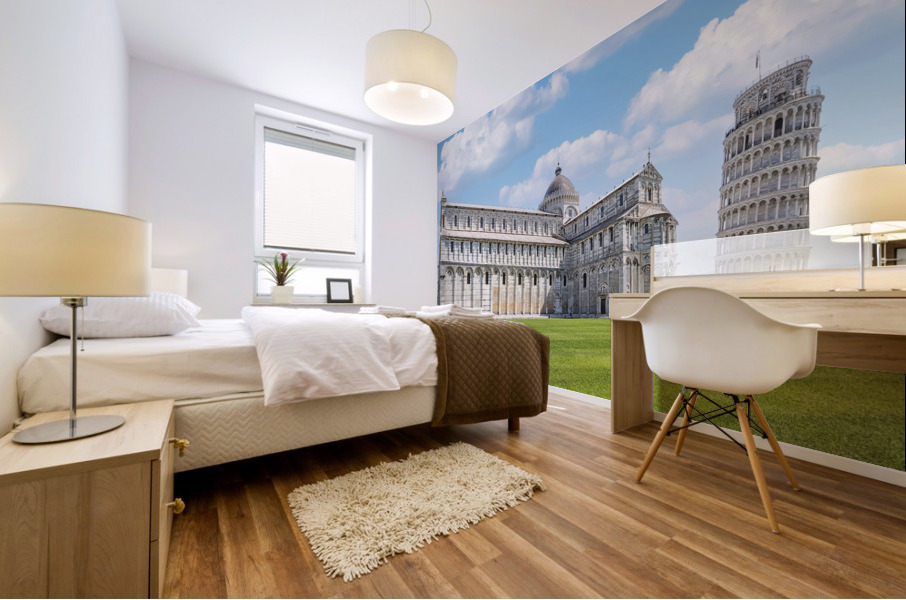 Beautiful Pisa Mural print