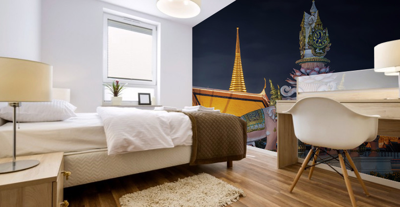 Grand Palace by night Mural print