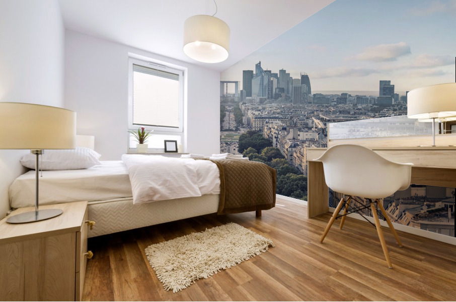 West Paris Mural print