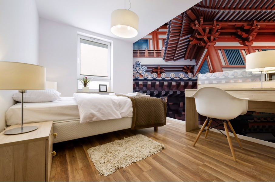 Chinatown Architecture Mural print
