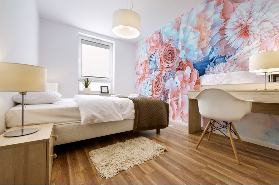 Composition Mural print