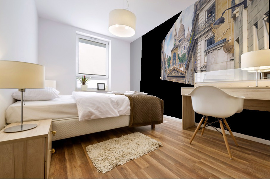 Rue Laffitte Mural print