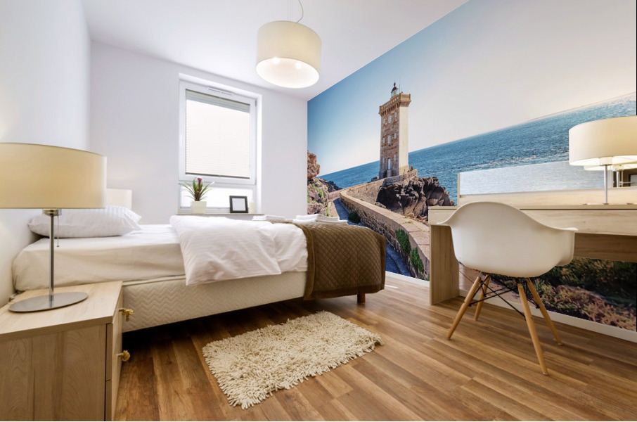  Phare de Kermorvan Mural print