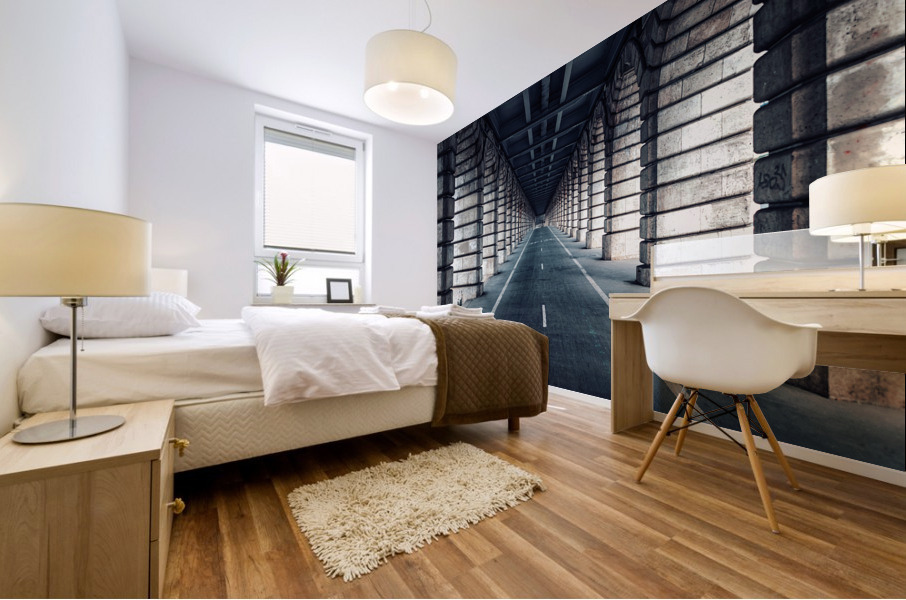 Bercy Mural print