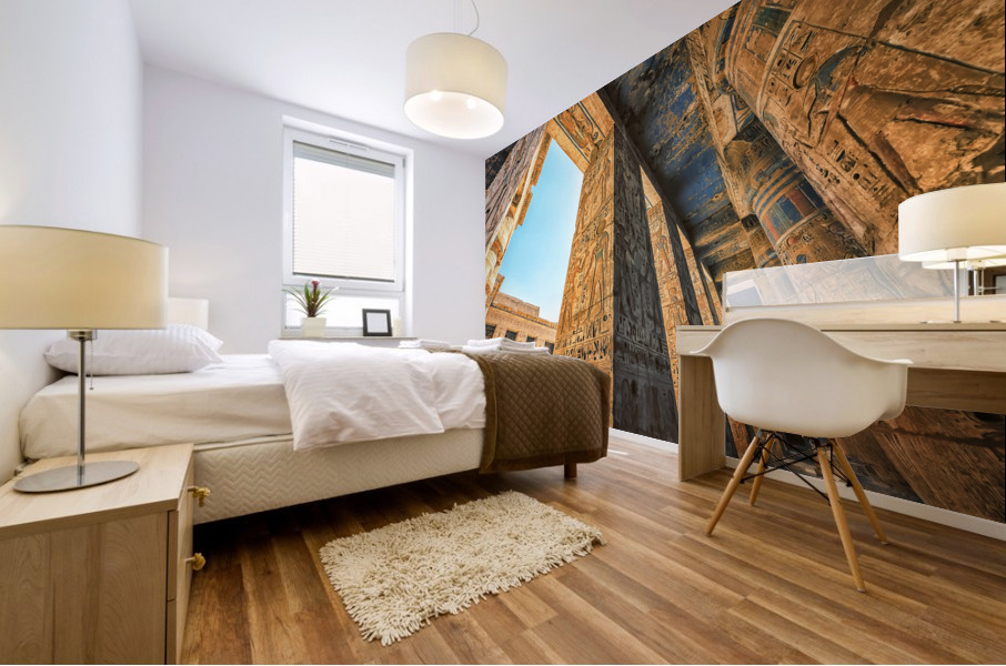 Habu Temple Mural print