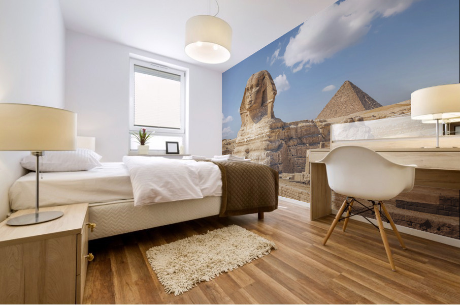 The Sphinx Mural print