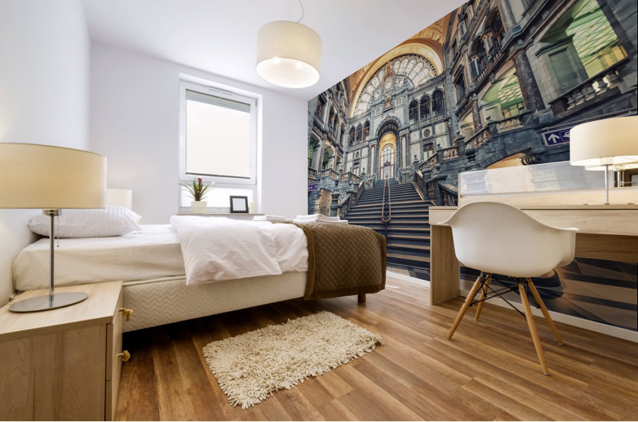 Antwerpen-Centraal Mural print