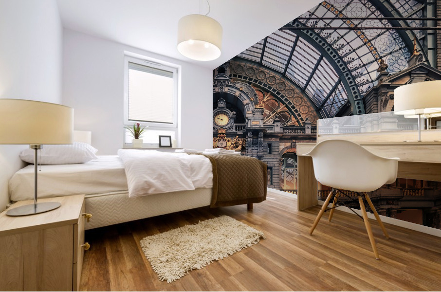 Antwerp Central Mural print