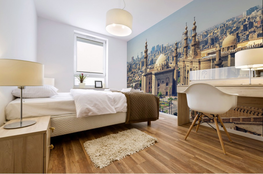 Cairo City Mural print