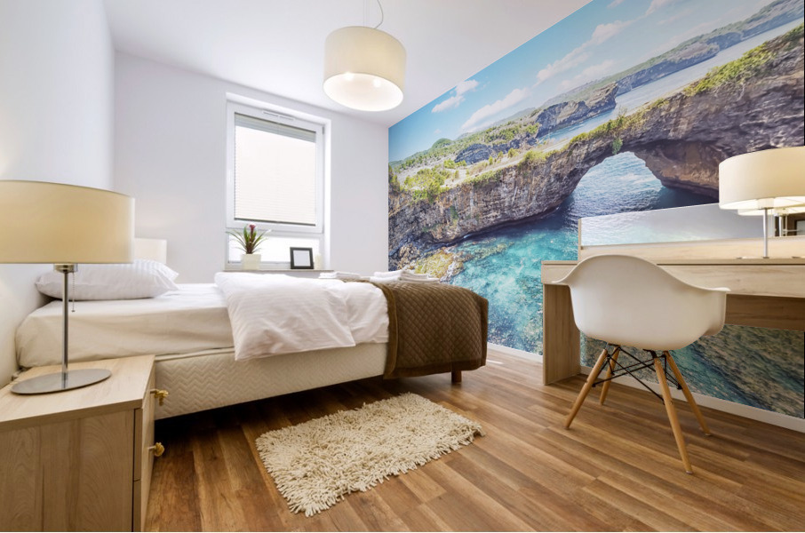 Broken Beach Mural print
