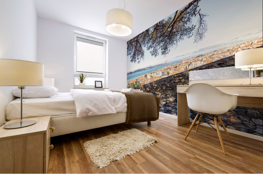 Lisbon View Mural print