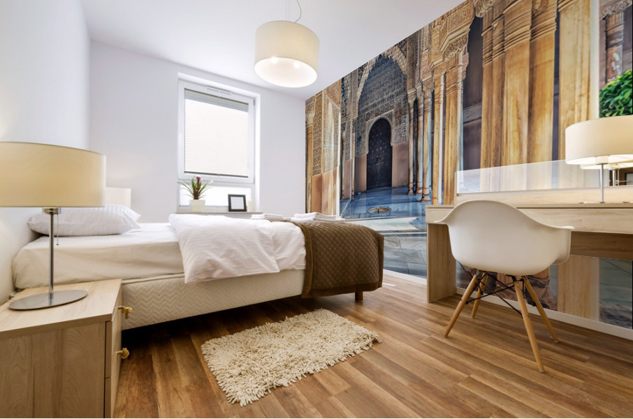 Alhambra Corridor Mural print