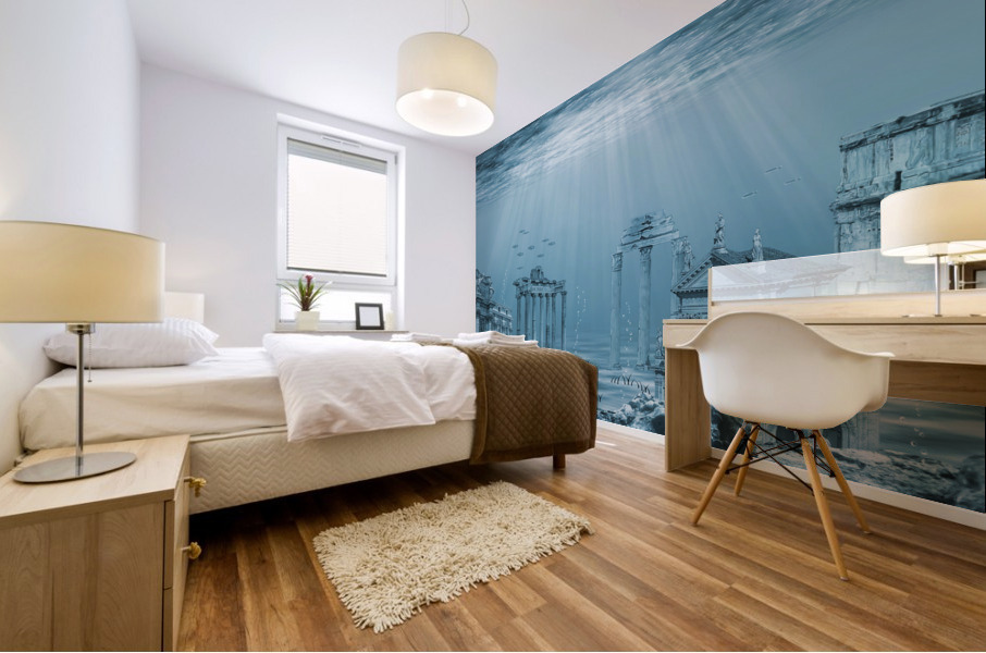 Atlantis Mural print