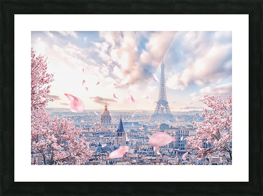  French sakura Picture Frame print