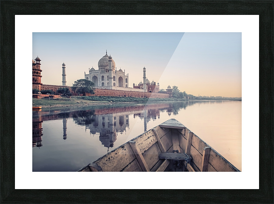 Yamuna river Picture Frame print