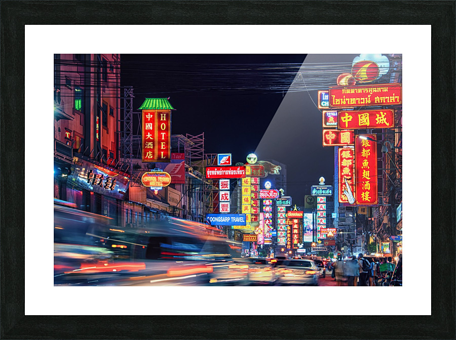 Chinatown Picture Frame print