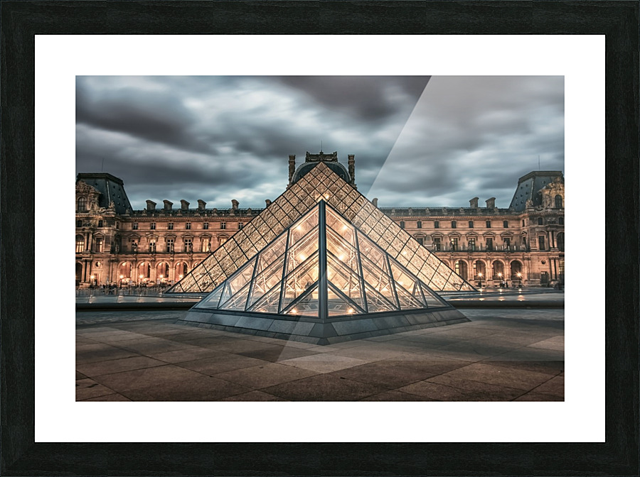 Louvre museum Picture Frame print