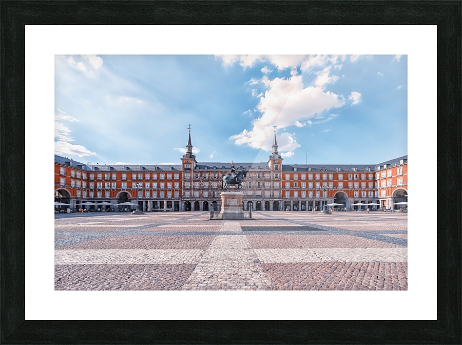 Plaza Mayor Picture Frame print