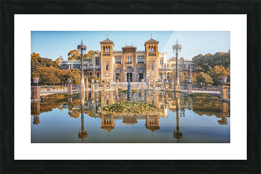 Seville architecture Picture Frame print