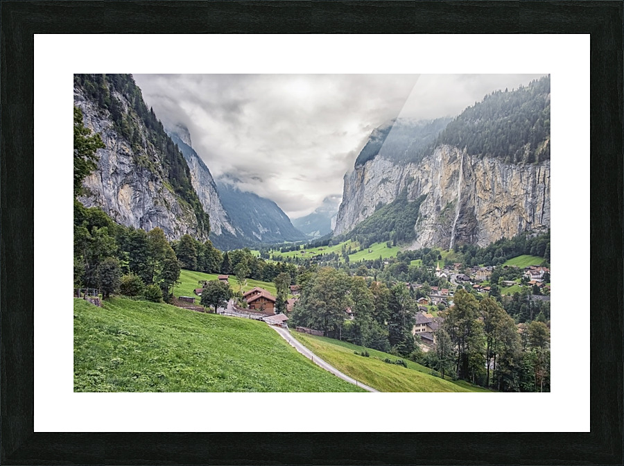 Lauterbrunnen Picture Frame print