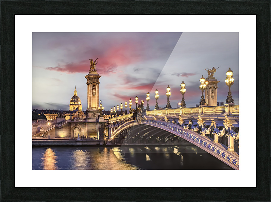 Romantic Paris Picture Frame print