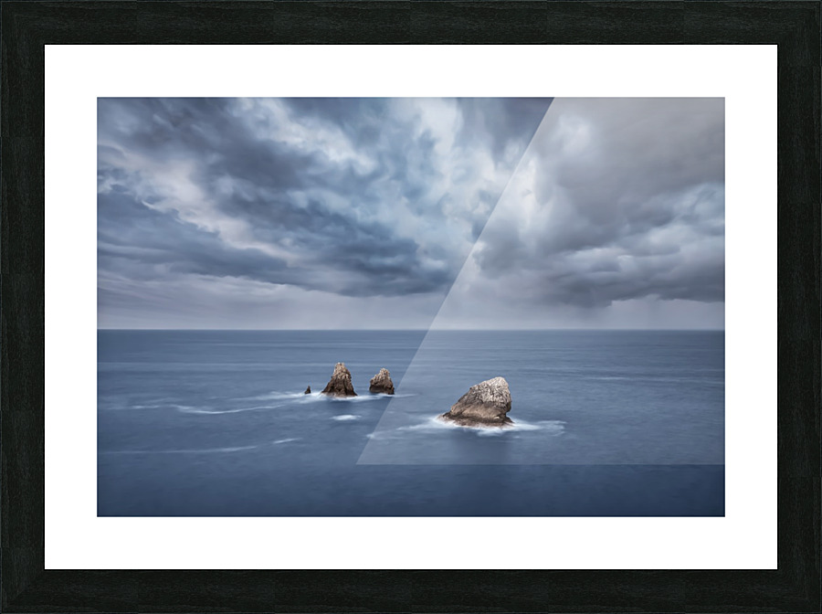 The Storm Picture Frame print