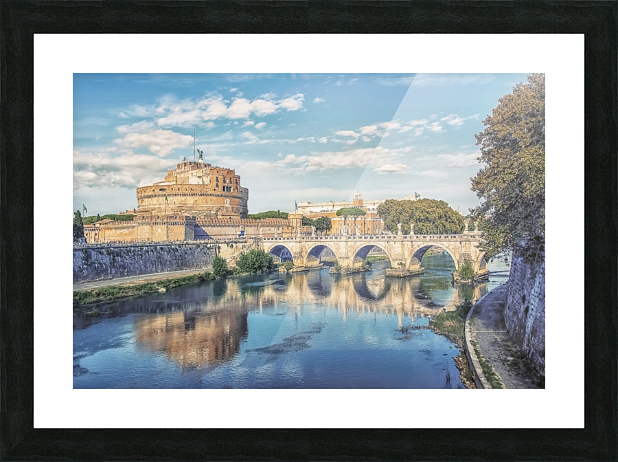 Castel Sant Angelo Picture Frame print