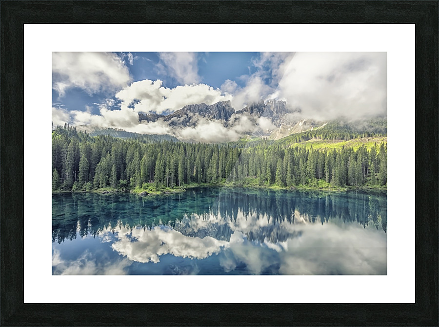 Lago Di Carezza Picture Frame print