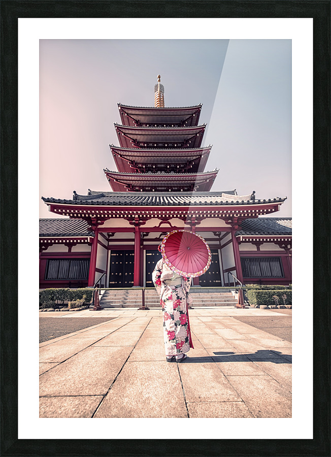 Senso-Ji Picture Frame print