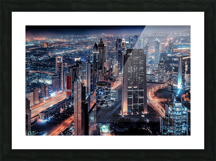 Dubai Picture Frame print
