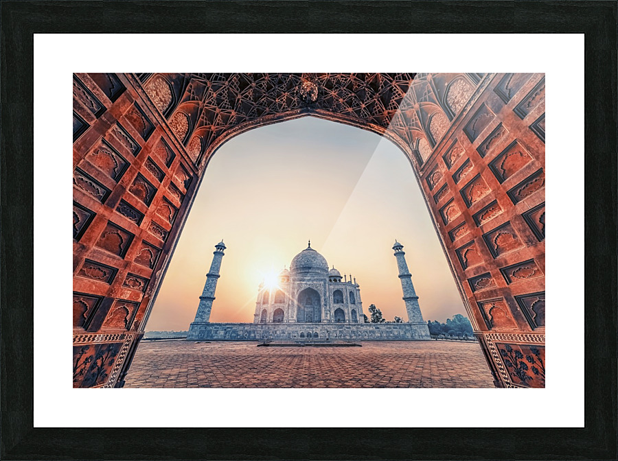 Taj Mahal Picture Frame print