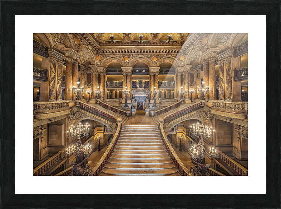 Palais Garnier Picture Frame print