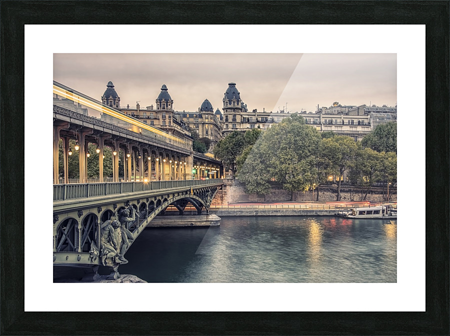 Bir-Hakeim Picture Frame print