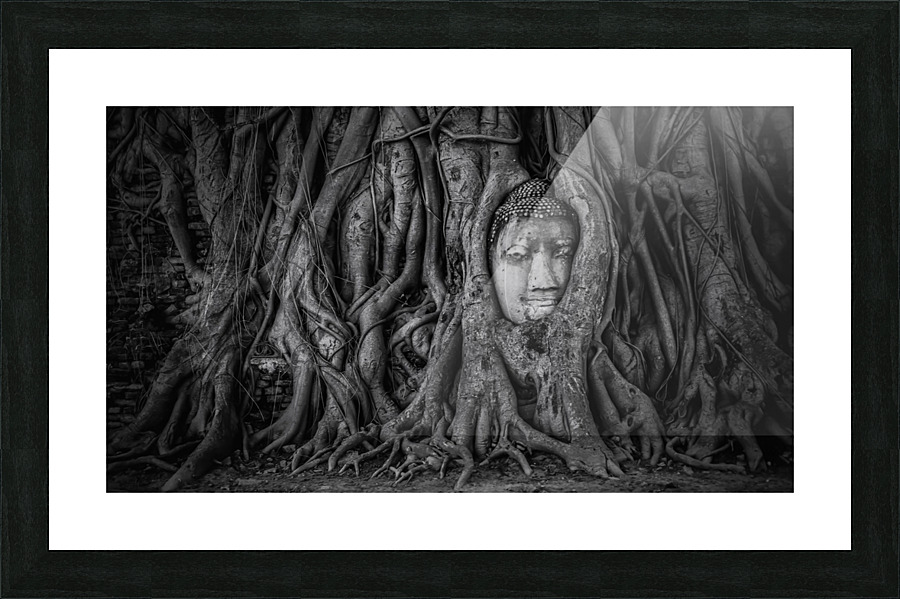 Ayutthaya Picture Frame print