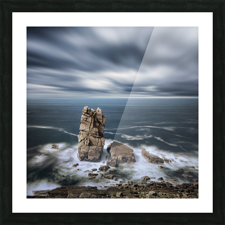 Cloudy day Picture Frame print