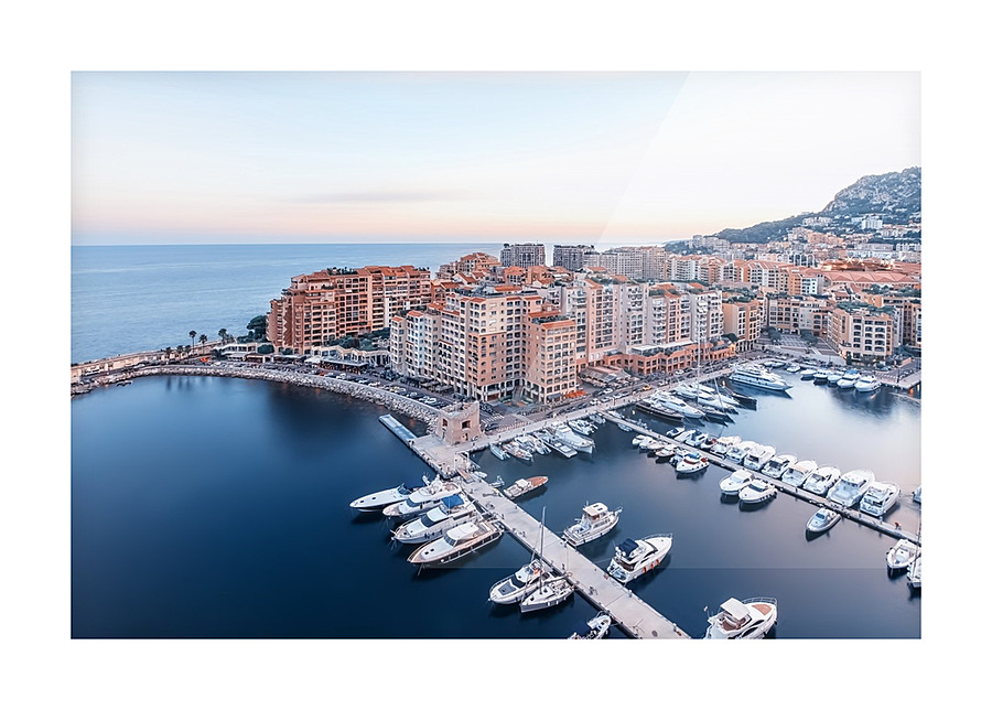 Fontvieille Picture Frame print