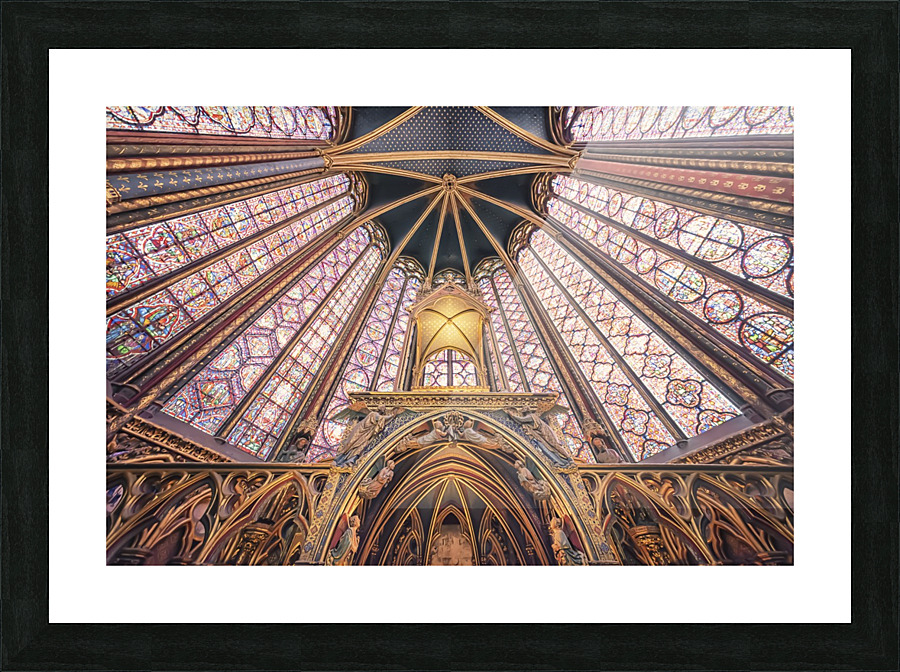  Sainte-Chapelle Picture Frame print