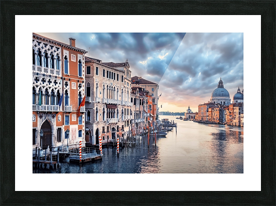 Follow the light Picture Frame print